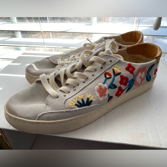 Soludos x Anthropologie embroidered Ibiza sneakers - Picture 2 of 7